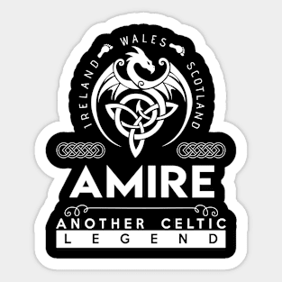 Amire Name T Shirt - Another Celtic Legend Amire Dragon Gift Item Sticker